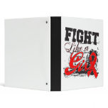 Fight Like a Girl Spray Paint - Stroke Disease binders