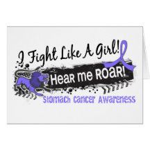 Fight Like A Girl Stomach Cancer 19.1 Cards