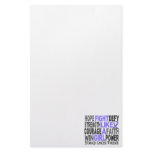 Fight Like A Girl Stomach Cancer 23.4 Stationery Paper