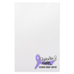 Fight Like A Girl Stomach Cancer 25.4 Stationery Paper