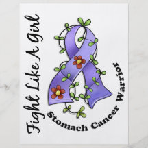 Fight Like A Girl Stomach Cancer 29.4 Flyers