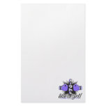 Fight Like A Girl Stomach Cancer 32.8 Custom Stationery