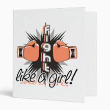 Fight Like A Girl Uterine Cancer 32.8 Binders