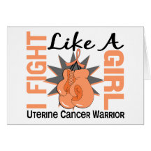 Fight Like A Girl Uterine Cancer 8.2 Cards