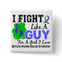 Fight Like A Guy EDS 15 Pinback Buttons