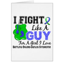Fight Like A Guy EDS 15 Greeting Cards