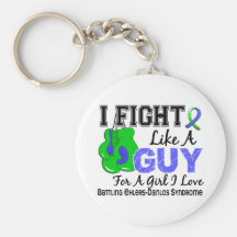 Fight Like A Guy EDS 15 Key Chains