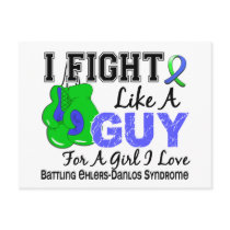 Fight Like A Guy EDS 15 Postcard