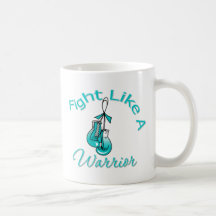 Fight Like A Warrior Cervical Cancer Mug