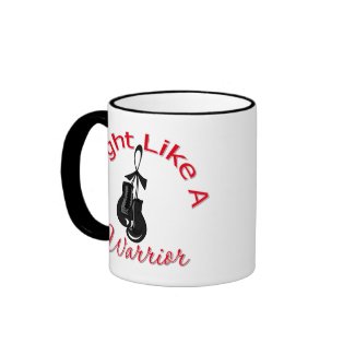 Fight Like A Warrior Melanoma mug