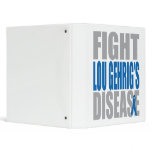 Fight Lou Gehrig's Disease binders