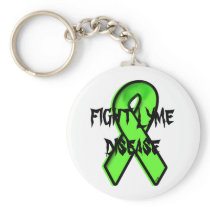 FIGHT LYME DISEASE keychains