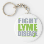Fight Lyme Disease Keychain