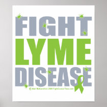 Fight Lyme Disease Poster