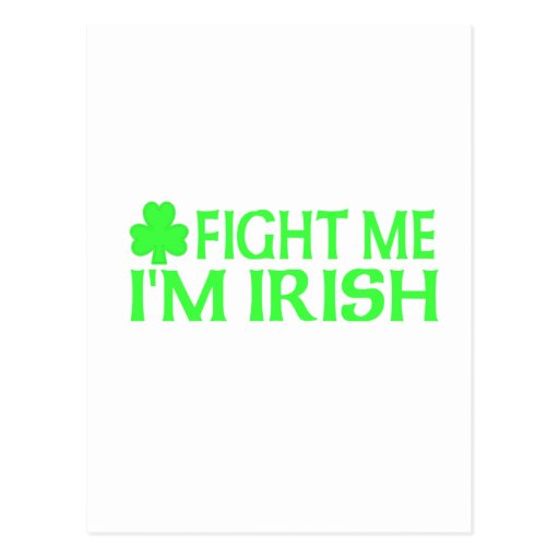 Fighting Irish Cards, Fighting Irish Card Templates, Postage