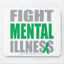 Fight Mental Illness mousepads