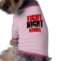 Fight NIght Kennel Shirt for Dogs pet clothing