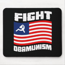 Fight Obamunism white mousepads