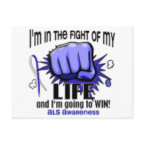 Fight Of My Life 2 ALS Postcard