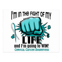 Fight Of My Life 2 Cervical Cancer Postcards