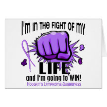 Fight Of My Life 2 Hodgkin's Lymphoma Cards