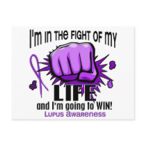 Fight Of My Life 2 Lupus Post Card