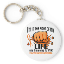Fight Of My Life 2 Multiple Sclerosis Key Chains