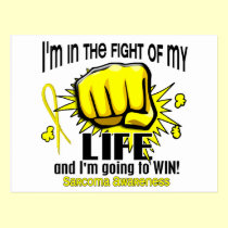 Fight Of My Life 2 Sarcoma postcards