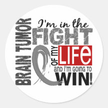 Fight Of My Life Brain Tumor Sticker