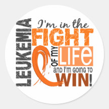 Fight Of My Life Leukemia Sticker