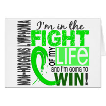 Fight Of My Life Non-Hodgkin's Lymphoma Greeting Card