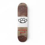 fight or die custom skateboard