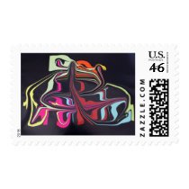 fight Or flight postage by Debrene fight Or flight postage