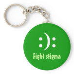 :):, Fight stigma keychains