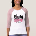Fight Strong For The Cure Breast Cancer Shirt by cancerapparel Fight Strong For The Cure Breast Cancer Shirt