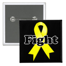 Fight Testicular Cancer Pin