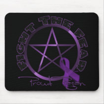 Fight the Fear-Proud Pagan mousepads