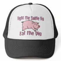 Fight the Swine Flu... Eat the Pig hats