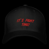 fight time hat embroidered hats
