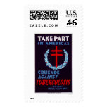 Fight Tuberculosis 1940 WPA postage