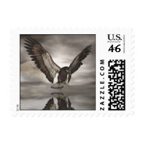 Fight With One's Own Shadow - Eagle, Moon, Stamp by LCWeber Fight With One's Own Shadow - Eagle, Moon, Stamp