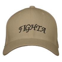 FIGHTA CAP embroidered hats