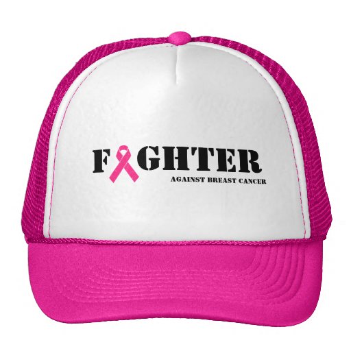 Breast Cancer Hats & Breast Cancer Trucker Hat Designs | Zazzle