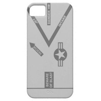 Fighter Gray Engine Case - CaseMate 4 ID Case iPhone 5 Case