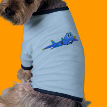 fighter Jet Cartoon pet clothing