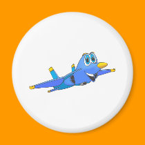 fighter Jet Cartoon magnets