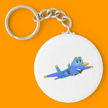 fighter Jet Cartoon keychains