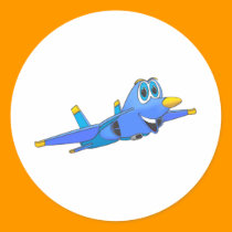 fighter Jet Cartoon stickers