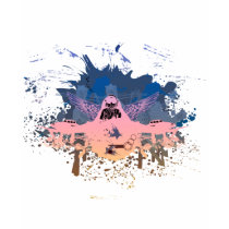 Fighter Pilot on Dark t-shirts by SmashingTees Fighter Pilot on Dark t-shirts