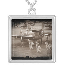 Fighter Pilots Training on P-47 Thunderbolts Jewelry
